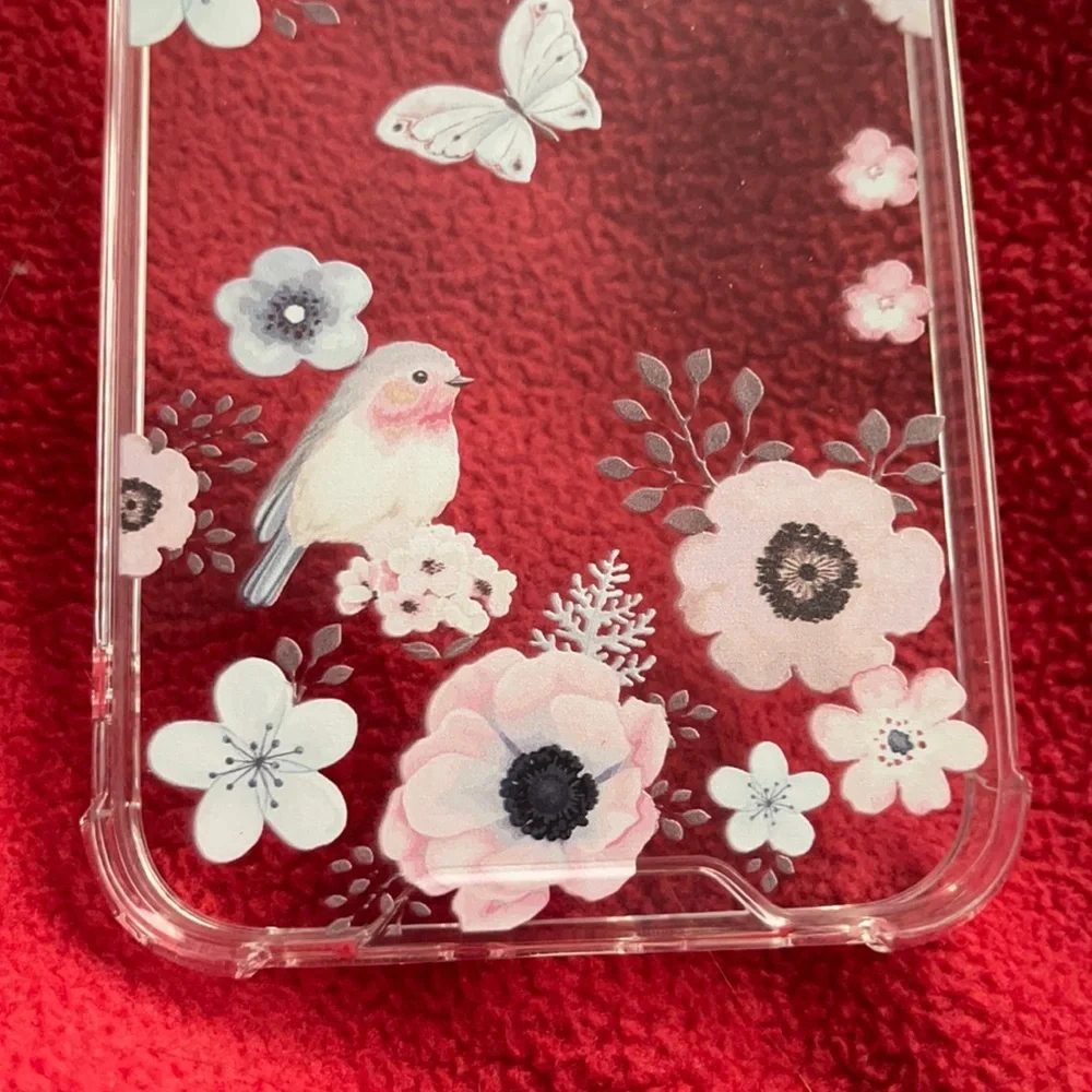 New floral and butterfly phone case - 12 pro max